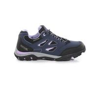 Regatta Holcmbe Low Kids Waterproof Walking Shoes Navy BLZ/Lilac 2 UK Child