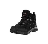 Regatta Men's Breathable Holcombe Waterproof Mid Walking Boots Black Granite, Size: UK 7