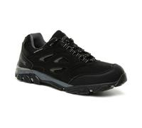 Regatta Kids Holcombe Low Walking Boots, Black/Granite, 13 Child UK