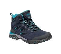 (4 UK, Navy/Azure Blue) Regatta Womens/Ladies Holcombe IEP Mid Hiking Boots