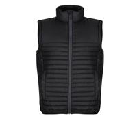 Regatta black men's insulated recycled polyester bodywarmer #TRA861