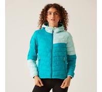 Regatta Womens/Ladies Hillpack II Hooded Padded Jacket (14 UK) (Tahoe Blue/Bleached Aqua)