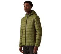Regatta Hooded Marizion Baffled Jacket: Nephrite Green/Black: M Size: