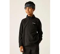 Regatta Kids Half-Zip Fleece Top Hot Shot II – Junior, Black
