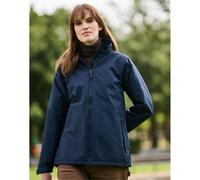 Regatta Hudson Ladies Fleece Lined Jacket | Waterproof | Hooded | Black or Navy | 10-18