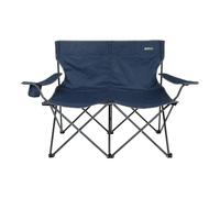 Regatta Isla Logo Travel 2 Person Camping Chair - Navy/Seal Grey - One Size - Navy/Seal Grey