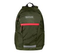 Regatta JAXON III 10L' Hardwearing Padded Straps Mesh Side Pockets Reflective Trim Backpack Rucksacks - Cypress/Diva, Single