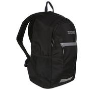 Regatta JAXON III 10L' Hardwearing Padded Straps Mesh Side Pockets Reflective Trim Backpack Rucksacks - Black/Rock Grey, Single