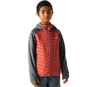 Regatta Junior Hybrid Jacket Andreson Lightweight Hooded Stretch Panels 10-11 Years Blue