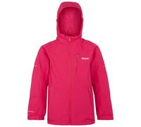 Regatta Junior Calderdale III Waterproof Breathable Rain Jacket - Pink Potion