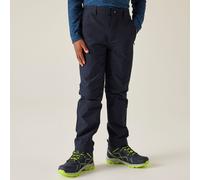 Regatta Boys Junior Highton Walking Trousers, Stretch & Water Repellent - Suitable for Walking & Hiking. Black