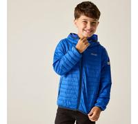 Regatta Junior Hooded Hillpack Quilted Jacket in Bright Blue | Size: 15-16 Years Regatta Bright Blue 15-16 Years
