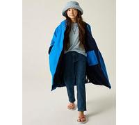 Regatta Kids Junior Waterproof Changing Robe, Borg Lined Changing Robe with Hood - Perfect for Outdoor Water Activities