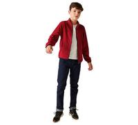 Regatta Boys Full Zip Micro Fleece Jacket Professional Classic Red 7-8 Years EU