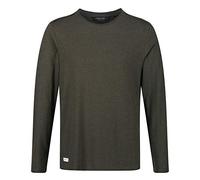 Regatta Karter II Coolweave Organic Cotton Enzyme Washed for Soft Handle Crew Neck T-Shirts/Polos/Vests - Dark Khaki, X-Large