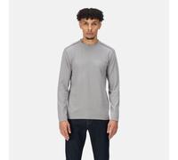 Cotton 'Karter II' Long-Sleeve T-Shirt Regatta Pale Grey XXL