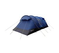 Regatta Karuna a-vis Family Camping Tunnel Tent, Nautical Blue/Laser Blue, 6 Person