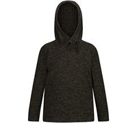 Regatta Keyon Hevyweight Striped Hooded Fleece - Dark Khaki/Black, 14 Years