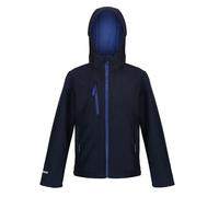 Regatta Kid's Ablaze 3 Layer Softshell Unisex Hooded Full Zip Jacket Boy Girl