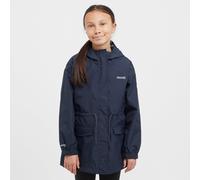 Regatta Kids' Ballina Waterproof Jacket, Navy White Stripe 5-6Y