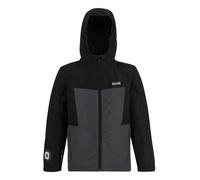 Regatta Kids Beamz Insulated Waterproof Jacket - Black - 5-6 Years - Black