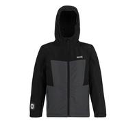 Regatta Kids Beamz Insulated Waterproof Jacket - Black - 8-9 Years - Black