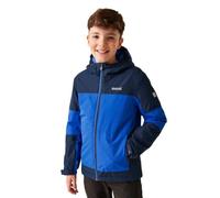 Regatta Children's Beamz IV Waterproof Jacket Olympian Blue/ Navy, Size 13 Yrs, Polyester | Charlies