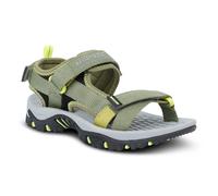 Regatta Kids Blaze Sandals, Breathable & Durable with Adjustable Versitile Fit - Perfect for Outdoors, Walking & Camping Green