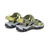 Regatta Kids Blaze Sandals, Breathable & Durable with Adjustable Versitile Fit - Perfect for Outdoors, Walking & Camping Green