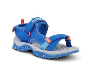 Regatta Kids Blaze Sandals, Breathable & Durable with Adjustable Versitile Fit - Perfect for Outdoors, Walking & Camping Blue