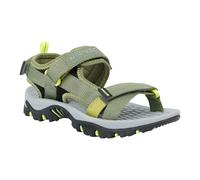 Regatta Kids Blaze Sandals - Nephrite Green/Wild Lime - 2.5 UK - Nephrite Green/Wild Lime - 100% Mixed