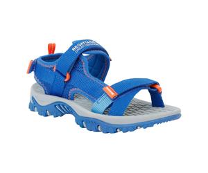 Regatta Kids Blaze Sandals - Olympian Blue/Tango - 10 UK Child - Olympian Blue/Tango - 100% Mixed