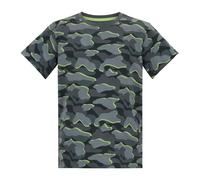 Regatta Kids Bosley Camo T-Shirt - Dark Storm - 9-10 Years - Dark Storm - 100% Cotton