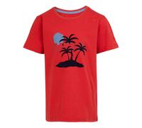 Regatta Kids Bosley VII Hawaii Palm Tree T-Shirt - Danger Red - Danger Red - 5-6 Years