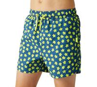 Regatta Kids Boys Skander III Swim Shorts - Blue Turtle - 15-16 Yrs