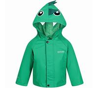 Boy's Regatta Boys Winter Animal Waterproof Reflective Coat - Green - Size: 9 years
