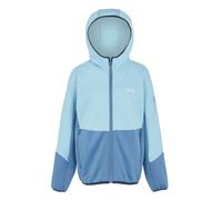 Regatta Kids Dissolver IX Marl Full Zip Fleece Jacket - Clear Sky/Coronet Blue - 5-6 Years - Clear Sky/Coronet Blue