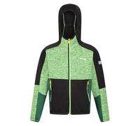 Regatta Kids Dissolvervii Full Zip Fleece Top JasminGreen/Black 14 Years
