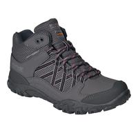 Regatta Kids Lightweight Edgepoint Waterproof Mid Walking Boots Granite Brandied Apricot, Size: UK Infant 10