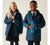 Regatta Kids Jacket Farbank II Waterproof Breathable Reflective Blue 8-9 Years