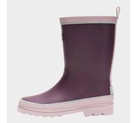 Regatta Kids' Foxfire Reflective Wellies, Fig Powder Lilac