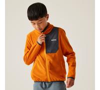 Regatta Children's Frankie Full Zip Fleece - Orange, Size 11-12 Yrs