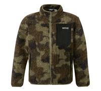 Regatta Kids Frankie Full Zip Fleece Jacket - Olive Night - Olive Night - 5-6 Years