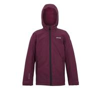 Regatta Kids Frelton Waterproof Jacket - Fig/Dark Pimento - 9-10 Years - Fig/Dark Pimento
