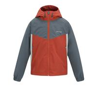 Regatta Kids Hanleigh Waterproof Jacket - Brick/Abbeystone/Dark Storm - 7-8 Years - Brick/Abbeystone/Dark Storm - 100% Polyester
