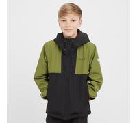Regatta Kids' Hanleigh Waterproof Jacket, Nephrite Green/Black 5-6Y