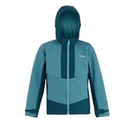 Regatta Kids Haydenbury Waterproof Soft Shell Jacket - Storm Blue/Moroccan Blue - Storm Blue/Moroccan Blue - 13 Years