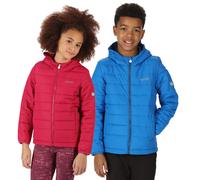 Regatta Kids Helfa Insulated Hooded Jacket: Berry Pink: 14 Years Size: