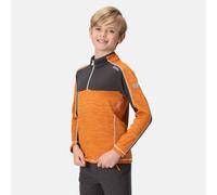 Regatta Kids Hewley Fleece Half Zip Stretch Jumper Good Wicking