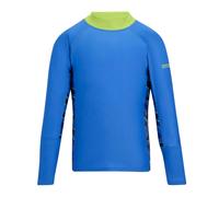 Regatta Kids Hoku II Camo Swim Top - Sonic Blue - 13 Years - Sonic Blue